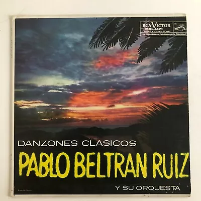 Pablo Beltran Ruiz & Orquesta Danzones Clasicos 1958  Mexican Lp Danzon • $12.99