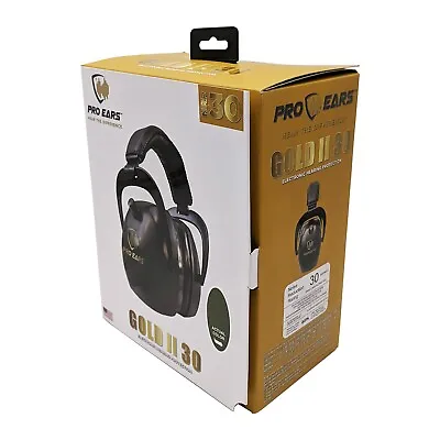 Pro Ears Gold II 30 | Electronic Hearing Protection PEG2RMG Earmuff | Green • $149.90
