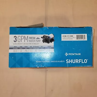 Shurflo By Pentair AQUA KING™ II Standard Fresh Water Pump - 12 VDC 3.0 GPM ... • $125