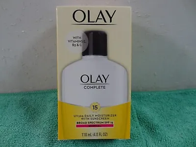 Olay Complete All Day Facial Moisturizing Lotion SPF 15 Normal Skin 4oz • $11.69