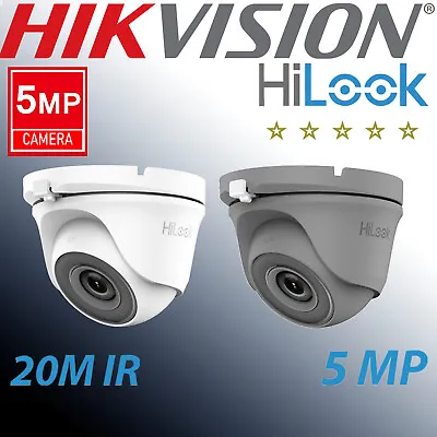 £26.99 • Buy Hikvision Hilook 5mp Camera 2.8mm Ir 20m Ip66 Day Night Cctv Thc-t150   ⭐⭐⭐⭐⭐