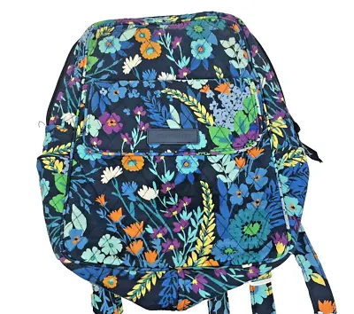 Vera Bradley Backpack In Viva La Vera - Book Bag - Floral - Multi-color Preowned • $23.95