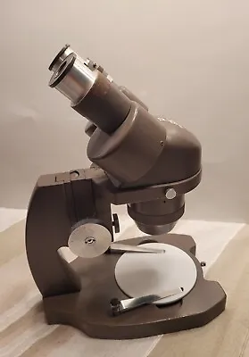 Vintage Working Propper Binocular Stereo Microscope Science Class Home School • $149