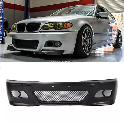 For BMW E46 M3 Style Front Bumper Covers 4dr 2dr 1999-05 SEDAN Wagon • $215.90