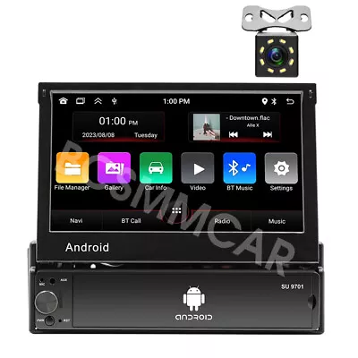 1 Din Car Stereo Radio GPS Navigation Bluetooth Player FM CarPlay Android Auto • $125