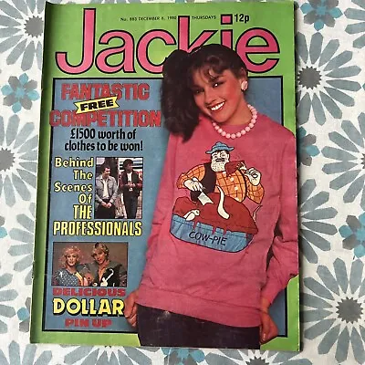 Jackie Magazine December 6 1980  No 883 Dollar The Professionals • £13.99