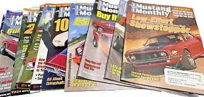 MUSTANG MONTHLY Magazine 2002 Issues January - DECEMBER  12 Issue Collector Ford • $44.99