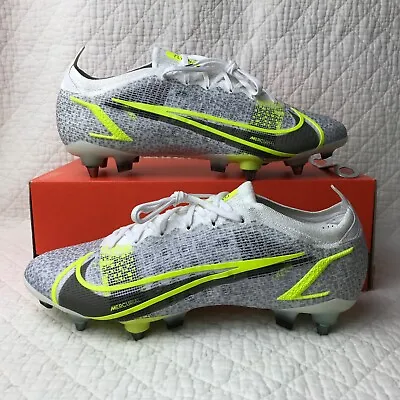 Nike Vapor 14 Elite SG-PRO Soccer Cleats Men’s 10.5 Metallic Silver DD3687-108 • $209