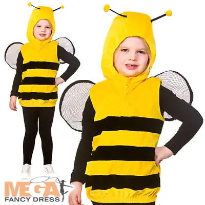£9.99 • Buy Bumblebee Tabard Kids Costume Animal Insect Boys Girls Book Day Week Fancy Dress