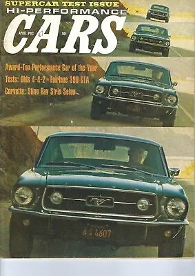 1967 Ford Mustang 442 Cougar Polara Fairlane GTA In Vintage Cars Magazine • $19.99