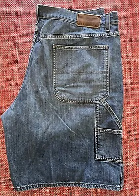 Tommy Hilfiger Men’s Relaxed Fit Blue Jean Carpenter Shorts Jeans 44 Waist • $22.99