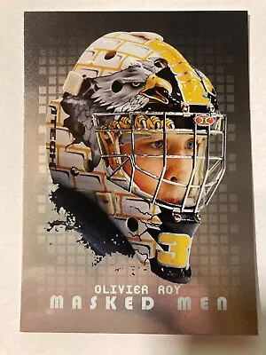 2008-09 Between The Pipes Masked Men Silver - OLIVIER ROY #MM29 Insert • $5.82