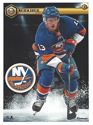 Mathew Barzal Fathead Tradeables Mew York Islanders Removable Decal 2018-19 #4 • $4.95