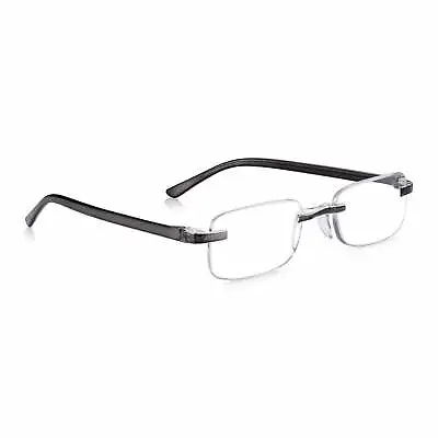 £6.99 • Buy Grey Rimless Reading Glasses, No Frame Glasses For Reading, Frame Free Readers