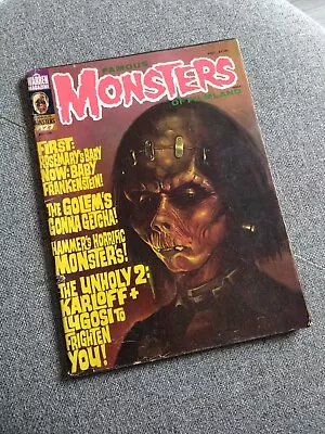 Famous Monsters Of Filmland Issue 127 Vintage Horror Films Warren Magazine 1976 • £7.99