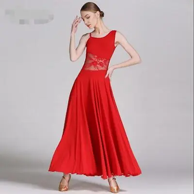 $49.82 • Buy Lady Modern Tango Smooth Latin Ballroom Competition Dance Dress Ball Gown Dress