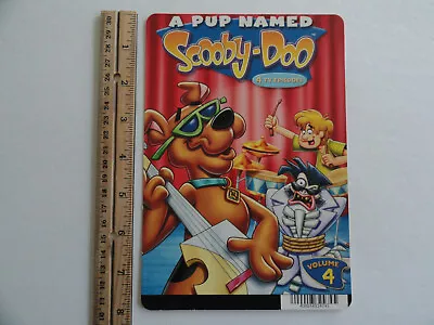 A Pup Named Scooby-doo! Vol 4 - Blockbuster Video Backer Card 5 X8  No Movie  • £9.64