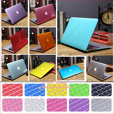 $14.99 • Buy Crystal Hard Case Cover+Keyboard Skin For MacBook  Air Pro 11  13 14 15 16