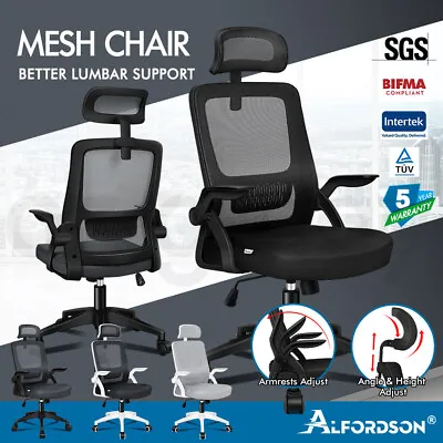 ALFORDSON Mesh Office Chair Computer Seat Executive Study Work Gaming  • $72.95