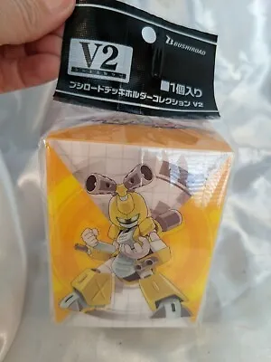 Bushiroad Deck Holder Collection V2 Vol.960 Medalot Metabee Japan Yellow New • $25.40