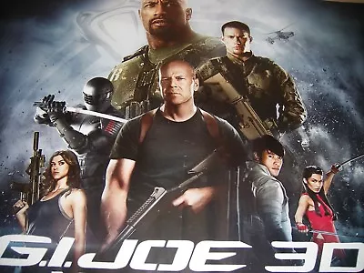 UK Original Movie Quod Posters  G I JOE RETALIATION  (2013)   • $31.13