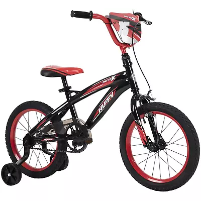 Huffy Moto X 16 Inch Kid’S Bike With Training Wheels Quick Connect Assembly Bl • $214.98