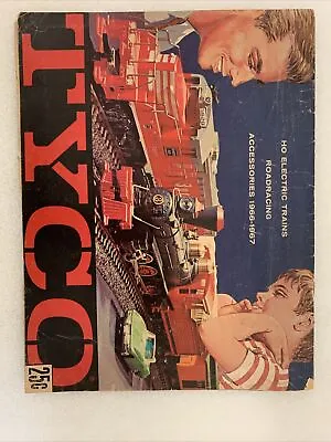 Vintage Tyco Ho Scale Electric Train Roadracing Accessories 1966-1967 Book • $40