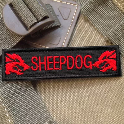 Tactical Sheepdog Embroidery Army Current Militaria Airsoft Patch • $7.99