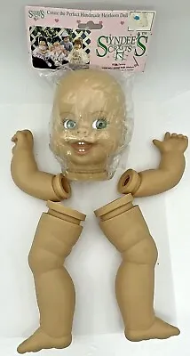 Vintage Syndee’s Craft Doll Parts Baby Head Arms & Legs Vinyl • $19.95