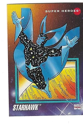 Marvel 1992 - Starhawk #69 - Impel Marvel Universe Series 3 Trading Card SCANS • $1.79