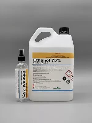 75% Ethyl Alcohol Australian Made Ethanol 75% AU Stock Antiseptic • $49.50