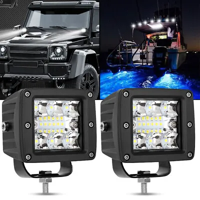 2x 3inch LED Cube Pods Work Light Bar Spot Beam Driving Fog For Offroad ATV UTV • $21.99