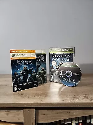 Halo Wars Platinum Hits (Xbox 360 2010) -- Great Condition Complete W/ ADD ON • $10.99