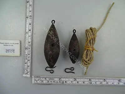 $54 • Buy Set Weights And Rope For The Alarm Of French Comtoise Or Morbier Clock