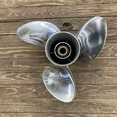 YAMAHA  14.8 X 17 BLADE STAINLESS STEEL PROPELLER  By SOLAS • $299