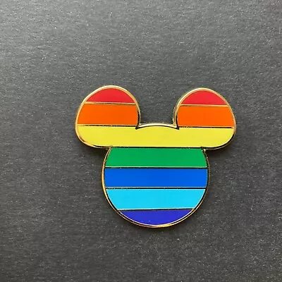 Mickey Mouse - Rainbow Mickey Head Icon - Disney Pin 42975 • $10.40