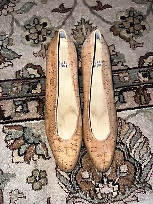 Woman Stuart Weitzman Natural Cork Pumps - 9.5 Pre-owned • £34.74