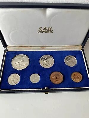 £50 • Buy Extremely Rare 1967 South African  Silver Proof Coin Set 