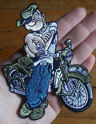 Sailor Man HD Motorcycle Panhead Knucklehead Iron On Vest Jacket Biker Patch • $11.95