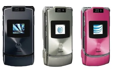 Motorola RAZR V3XX - Gray / Silver / Pink (AT&T ) GSM Phone Must Read • $69.99