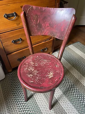 Vintage Thonet Fischel 1930 New York Parlor/Bistro Chair Bentwood • $279