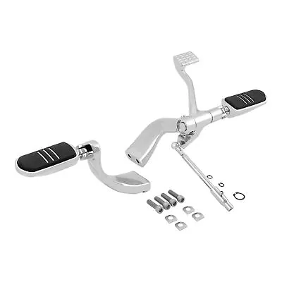 Chrome Mid Control Kit Foot Peg Lever Fit For Harley Sportster 883 1200 2014-22 • $129.80