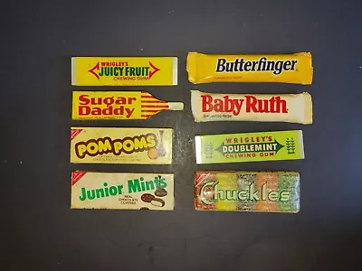 Lot Of 8 Vintage Candy Refrigerator Kitchen Magnets • $19.99