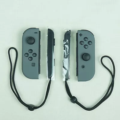 For Nintendo Switch Joy Con L & R Bluetooth Wireless Gamepad Controller Gray • $25.99