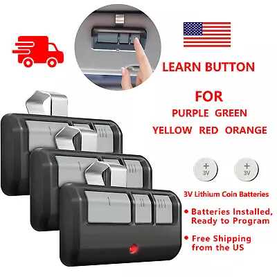 For Chamberlain Garage Door Opener Remote 893LM 891LM LiftMaster 893Max Learn • $17.82