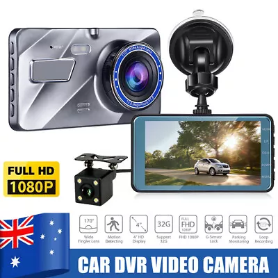 $29.99 • Buy 1080P Auto Dash Camera Video DVR Recorder Front And Rear Night Vision Dual Cam