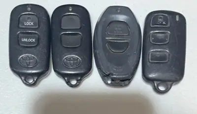 Toyota Smart Keyfobs 2 Buttons Lot Of 4 OEM BAB237131-056/BAB237131-022/ELVATDD • $105