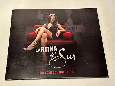 LA REINA DEL SUR Rare EMMY FYC Promo DVD TV Award Screener Unique Packaging 2011 • $9.99