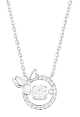 J.Estina La Poeme Mioello Necklace JJL1NQ3BS257SW420 Silver 925 Cubic Zirconia • $249