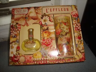 Htf New In Box Coty L'effleur Cologne Spray .75 Fl Oz/body Powder 3.7 Oz • $69.10